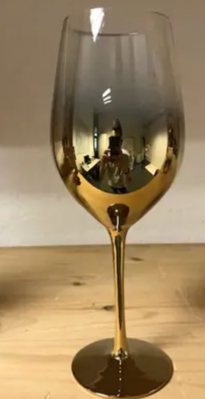 Set de 2 Verres Goldglanz