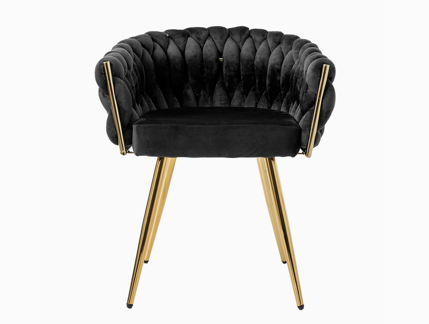 Chaise Tressée doré
