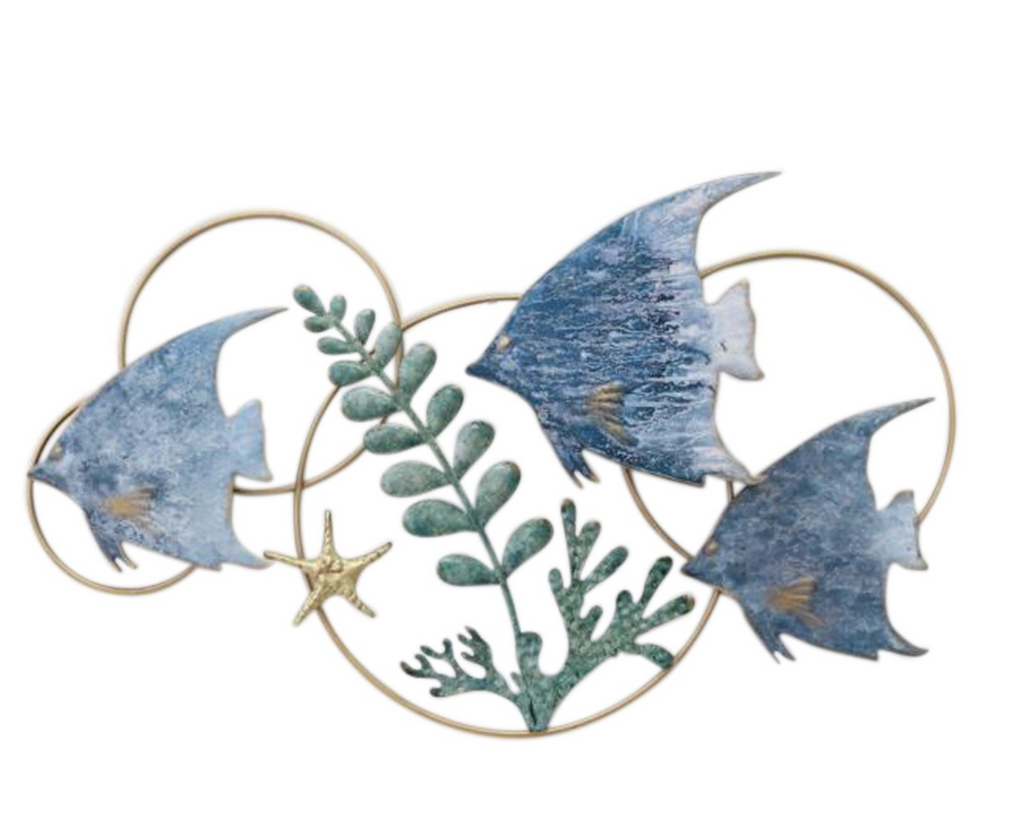 Ornement mural poisson