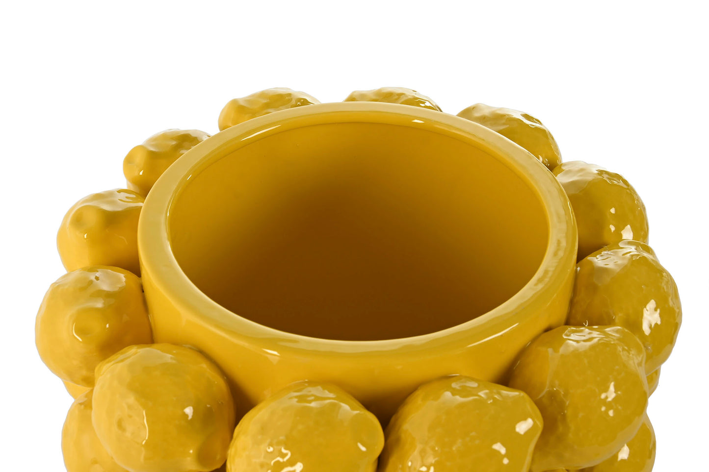 cache pot citron