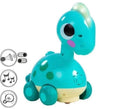 Dinosaure interactif lumineux et sonore — Bleu ou Vert