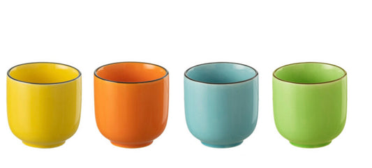 Set de 4 Tasses pop art