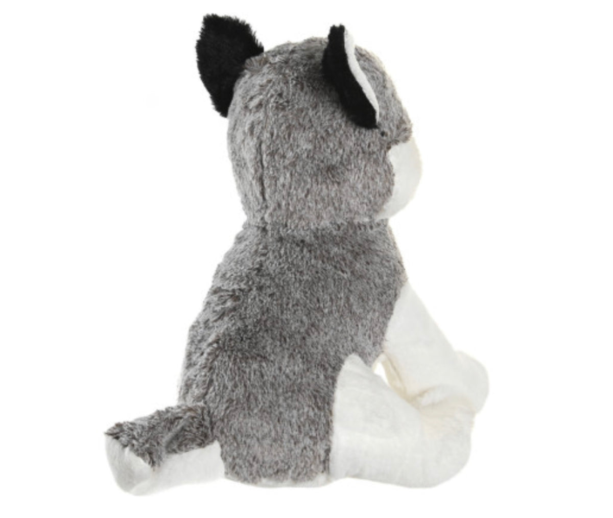 Peluche chien husky tout doux (H 30 cm)