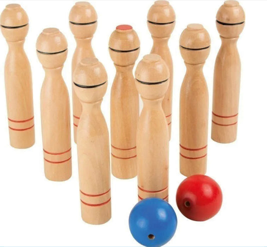 Jeu de Quilles en bois