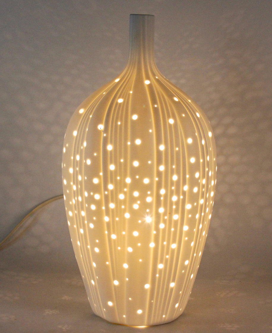 Lampe en forme de vase