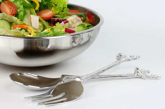 Couverts à salade cerf
