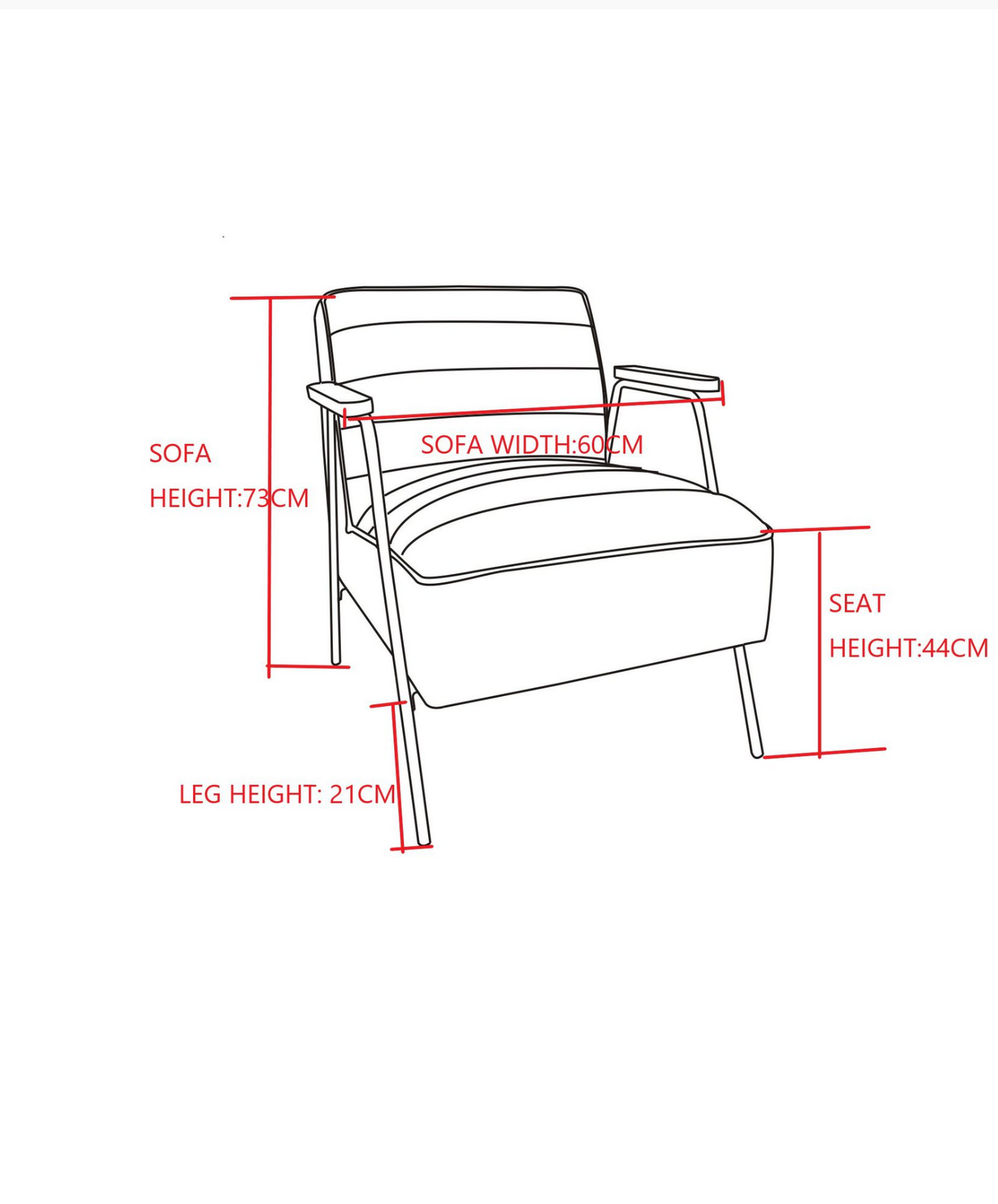 Fauteuil Hutch