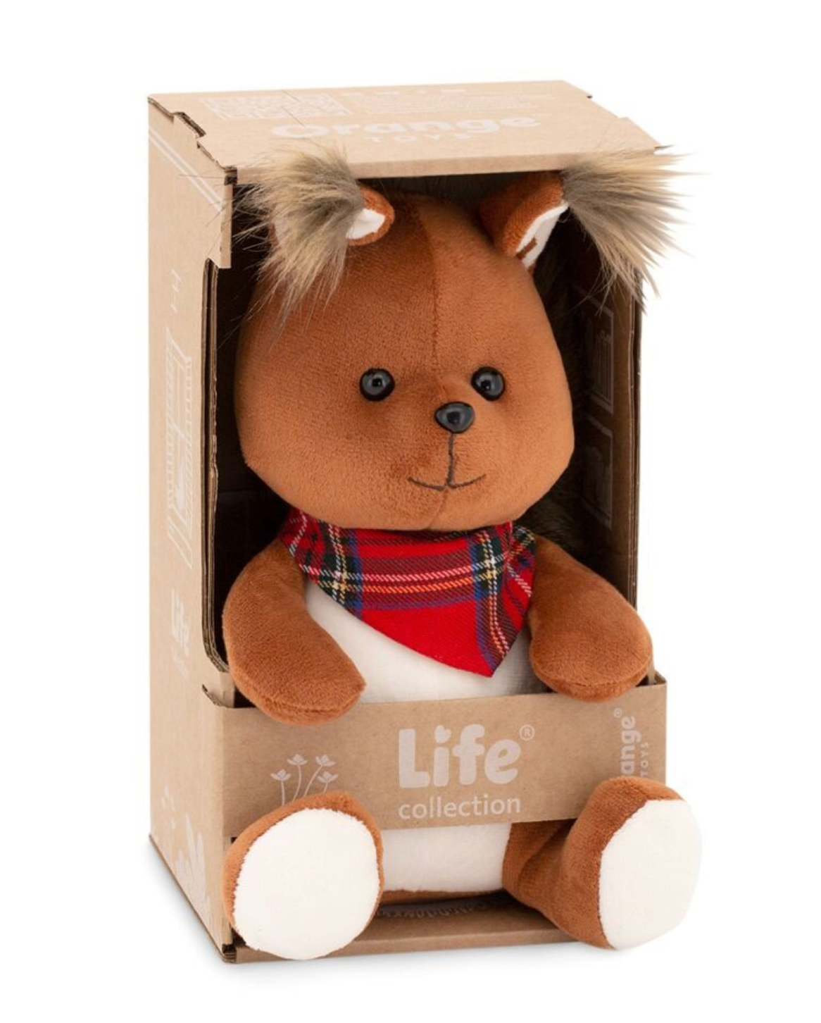 Peluche Écureuil "Les Amis de la Forêt" — 24 cm- Orange toys