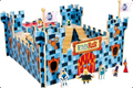 Château fort en bois "Ritter Rost" avec figurines — Small Foot (47 cm)