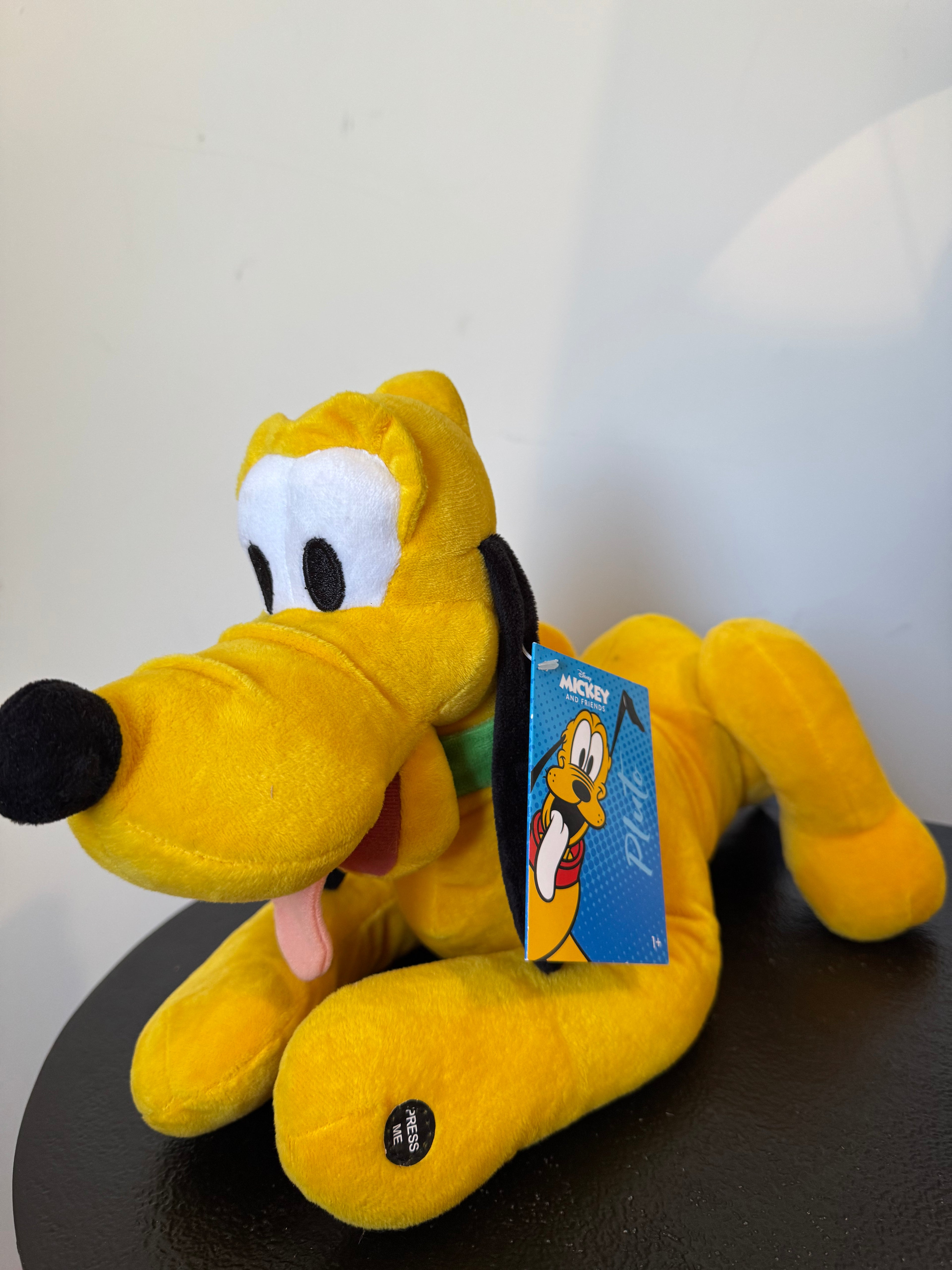 Peluche sonore Pluto — Mickey & Friends (43 cm) — Disney