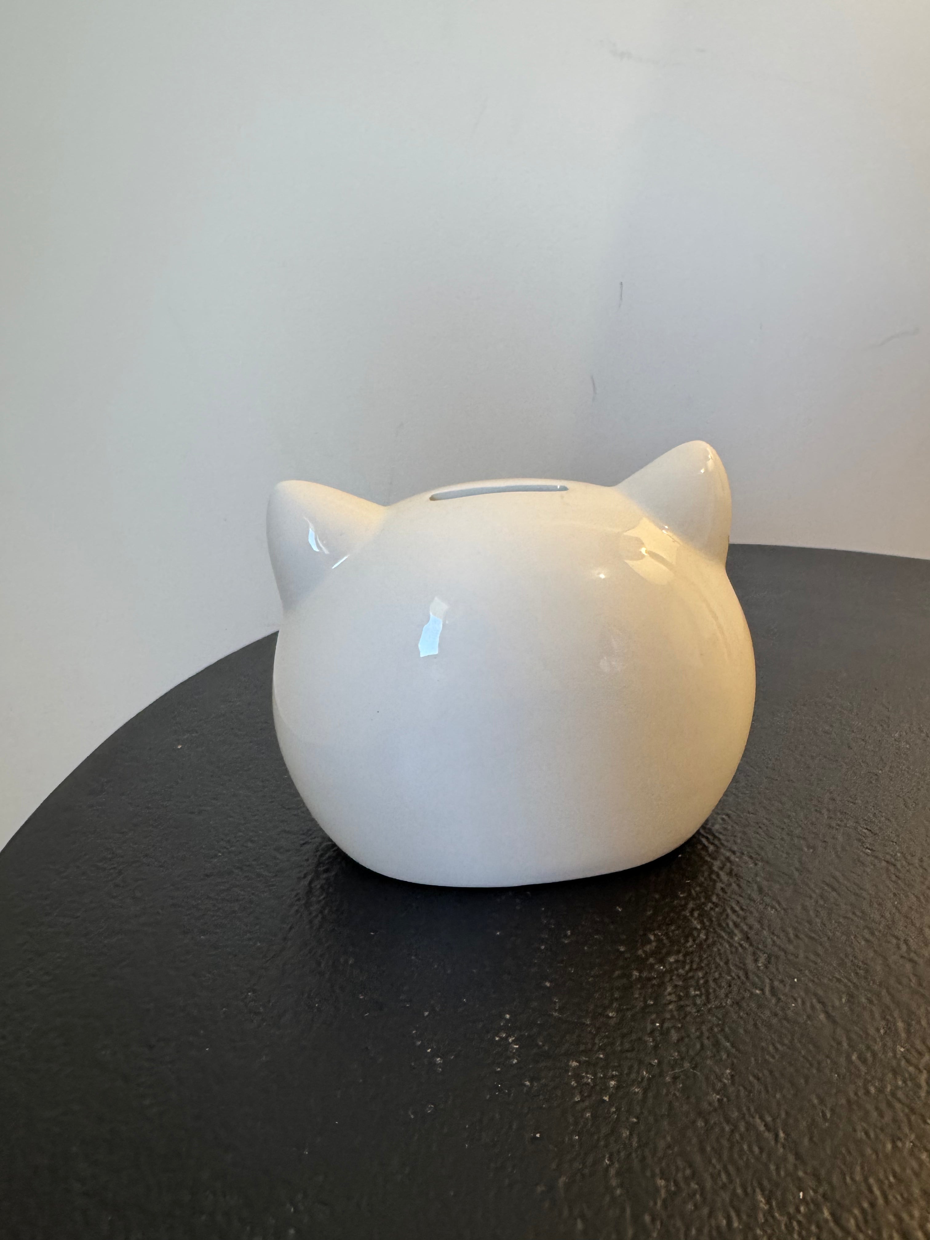 Tirelire Chat à lunettes de soleil en céramique — Amadeus Les Petits