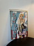 Plaque métallique rétro Bowling Pin-Up « Strike! » (30 × 20 cm)