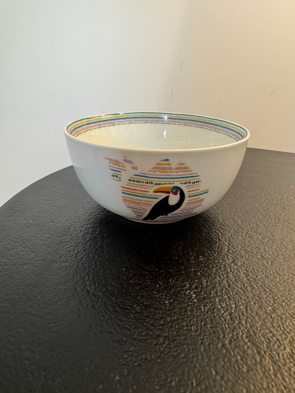 Set de 4 bols en céramique motifs tropicaux « Voyage » par Korb