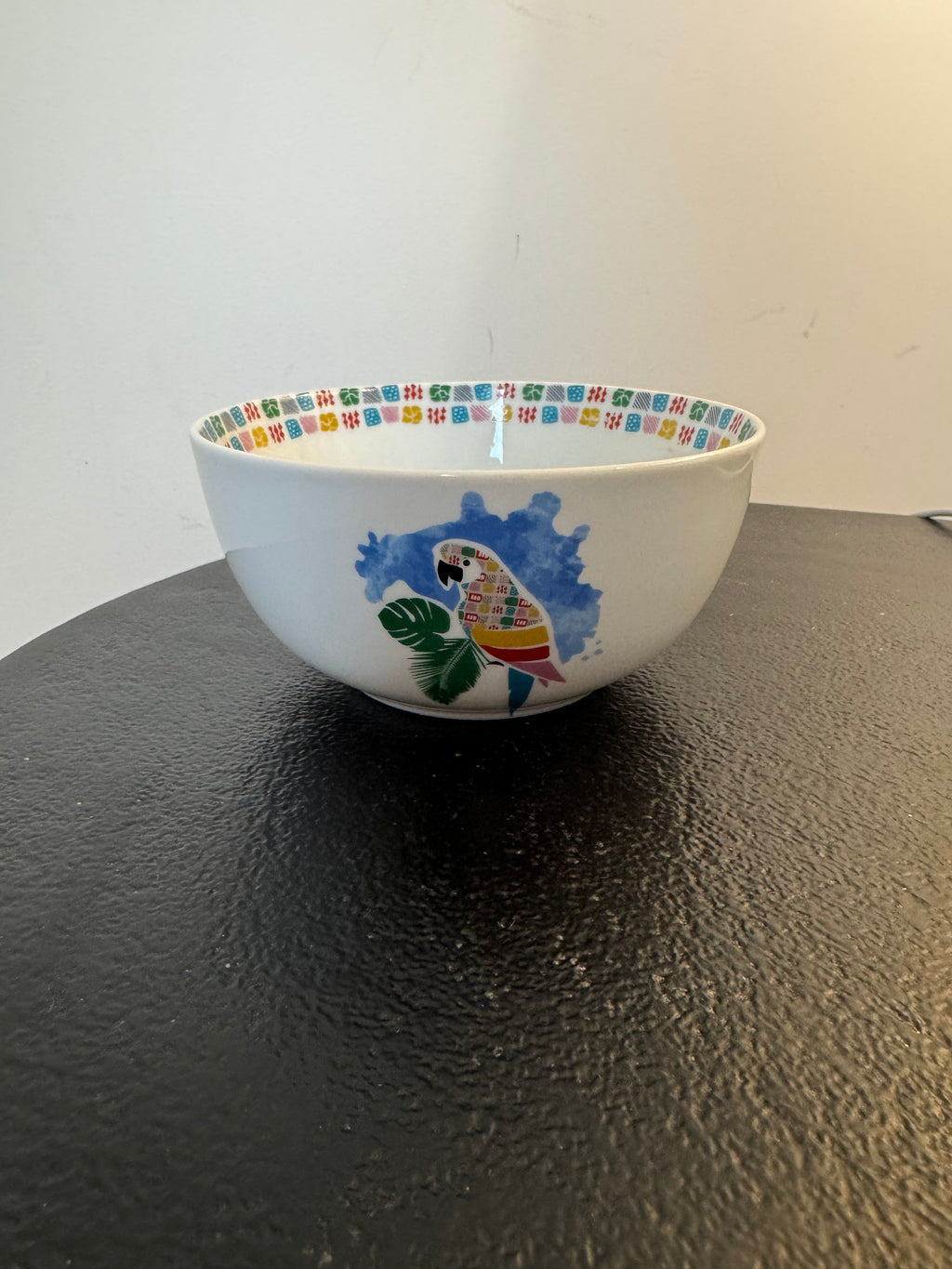 Set de 4 bols en céramique motifs tropicaux « Voyage » par Korb