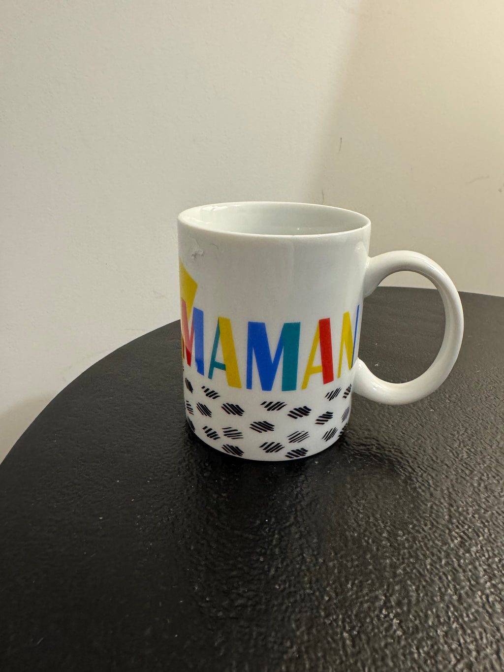 Mug en céramique Amadeus « Élégante comme ma maman » (H 10 cm)