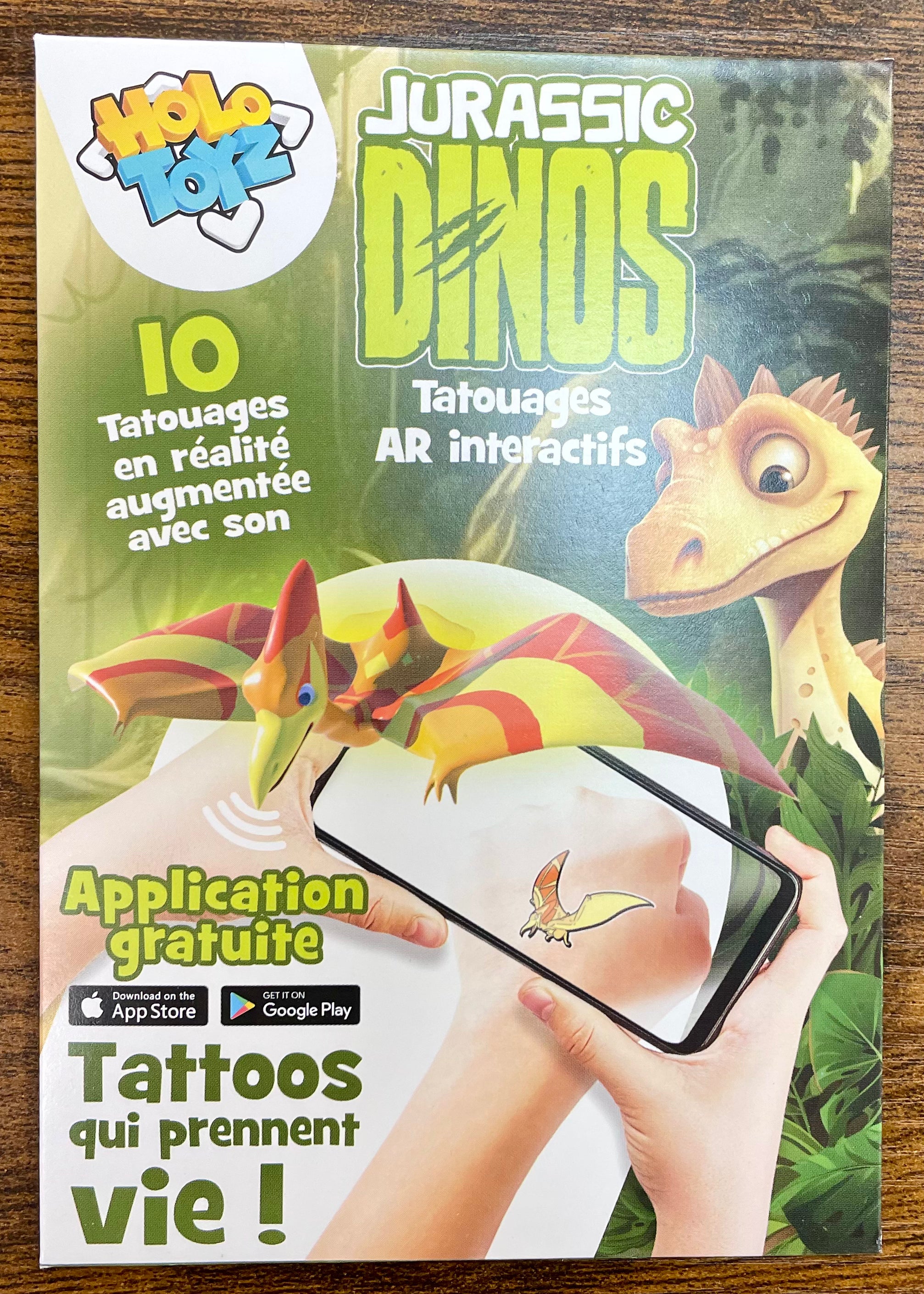 Tatouages temporaires animés en réalité augmentée — HoloToyz