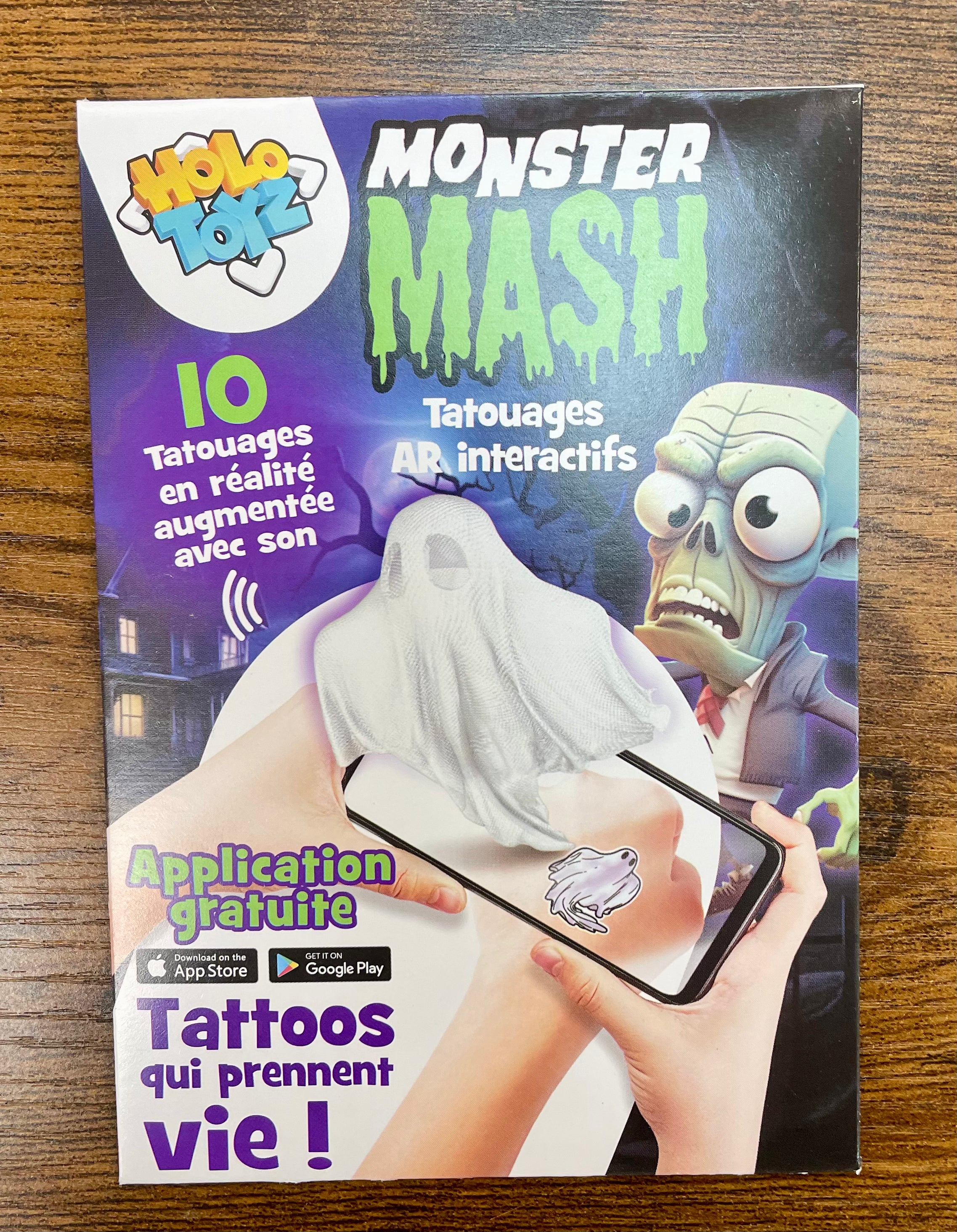 Tatouages temporaires animés en réalité augmentée — HoloToyz