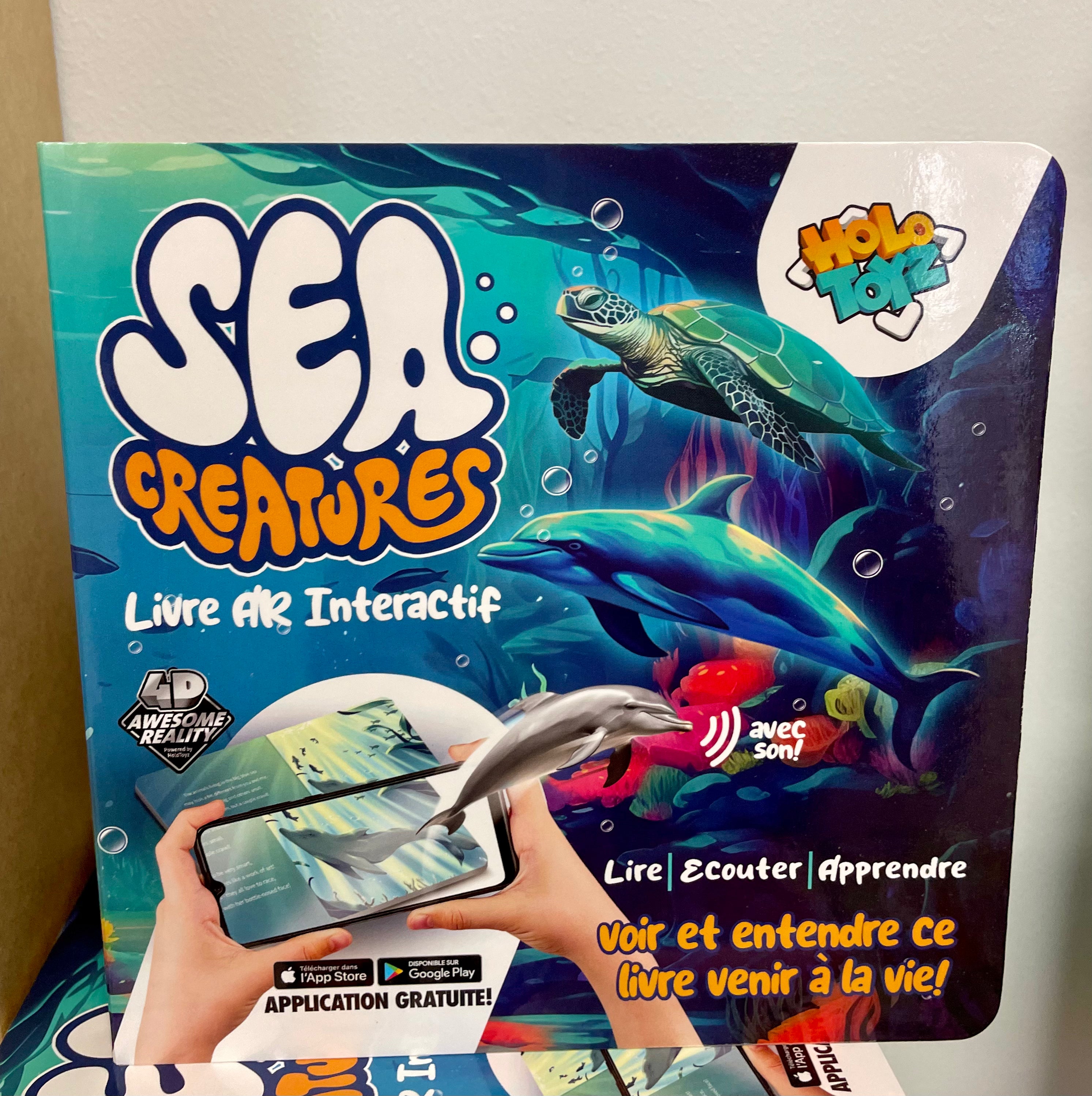 Livre interactif Sea Creatures