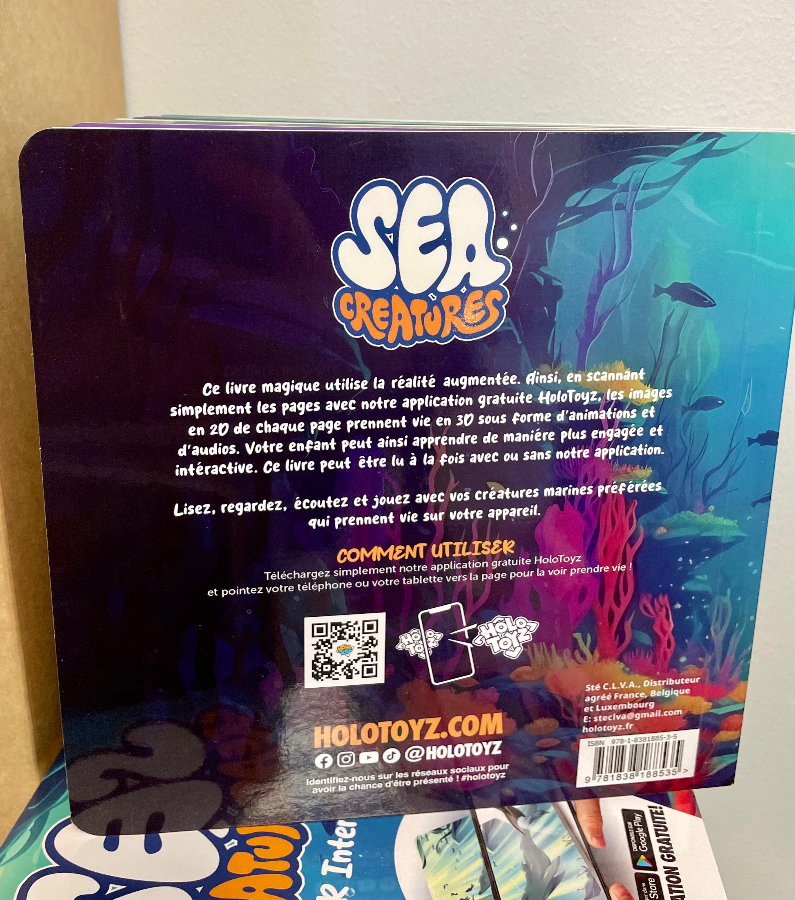 Livre interactif Sea Creatures