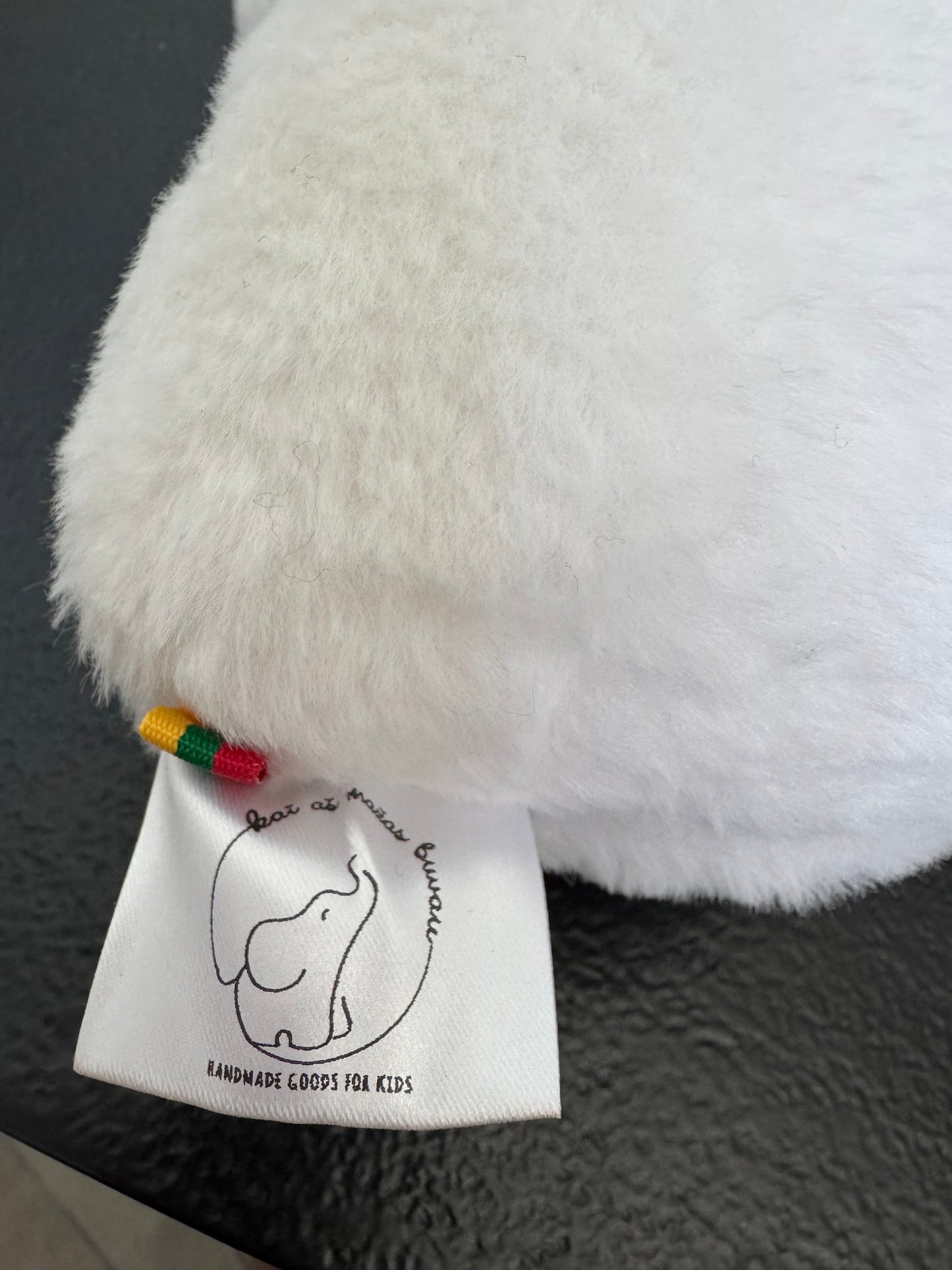 Peluche Coussin Peluche Lama Écru — Kai As Mažas Buvau (43 cm)