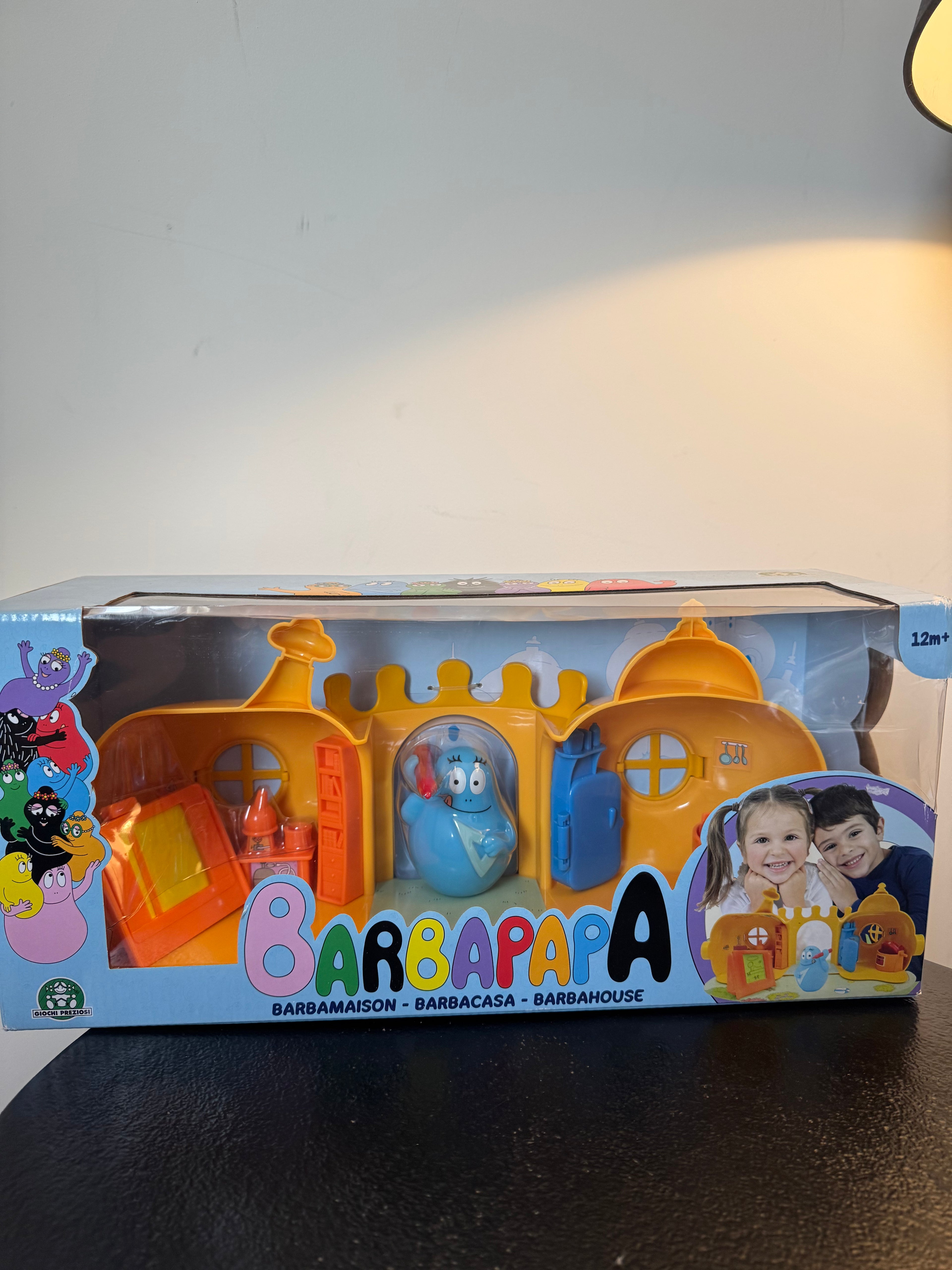 Maison Barbapapa "Barbamaison" articulée avec figurine Barbouille — Giochi Preziosi