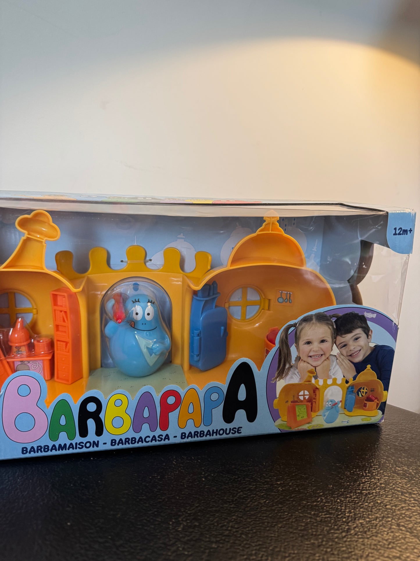 Maison Barbapapa "Barbamaison" articulée avec figurine Barbouille — Giochi Preziosi