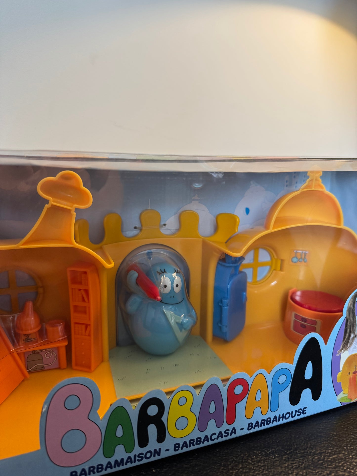 Maison Barbapapa "Barbamaison" articulée avec figurine Barbouille — Giochi Preziosi