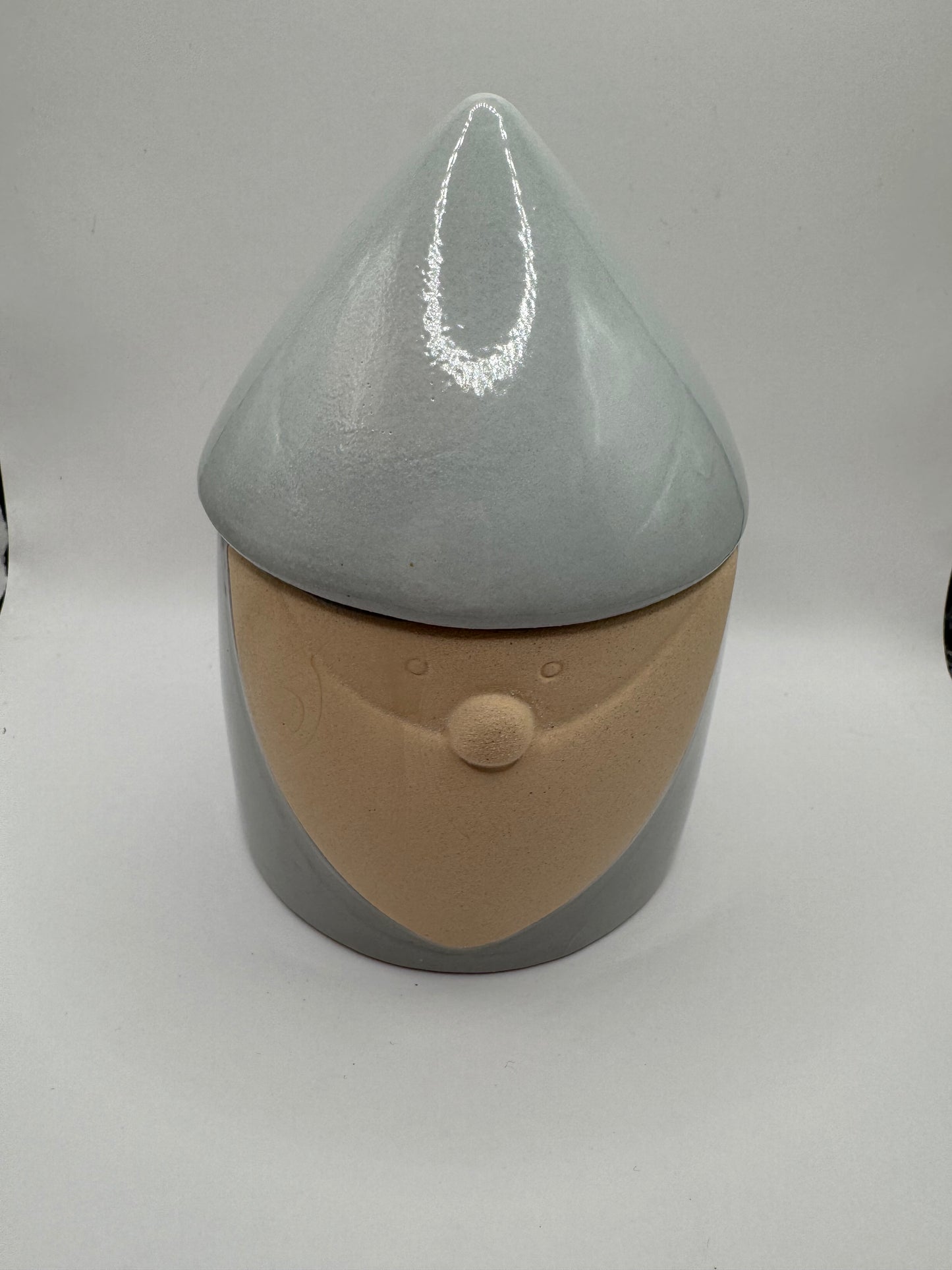Pot à couvercle Lutin de Noël en céramique — Hoff Interieur (À l'unité)