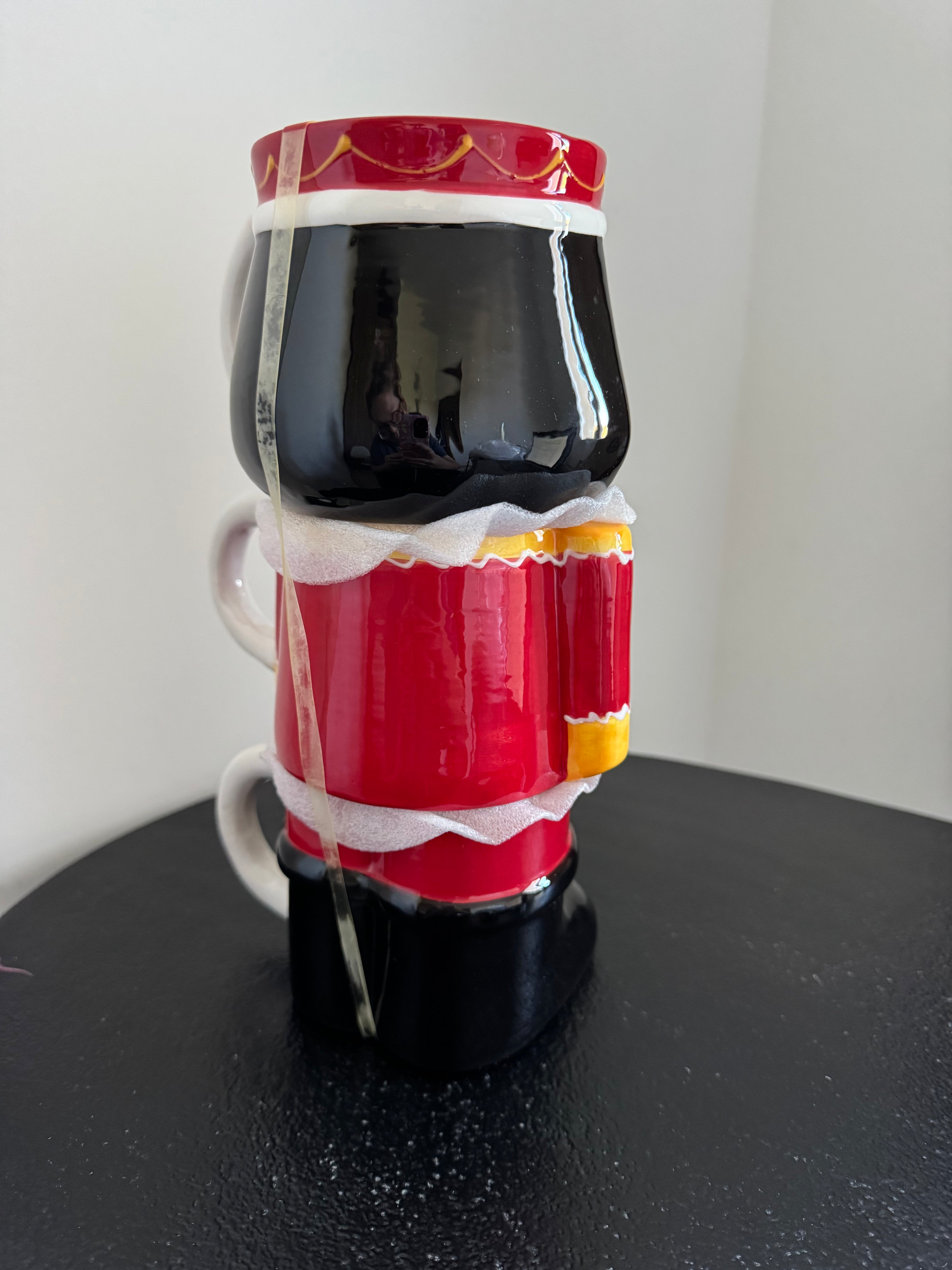 Set de 3 tasses empilables Casse-Noisette en céramique (Rouge) — Hoff Interieur