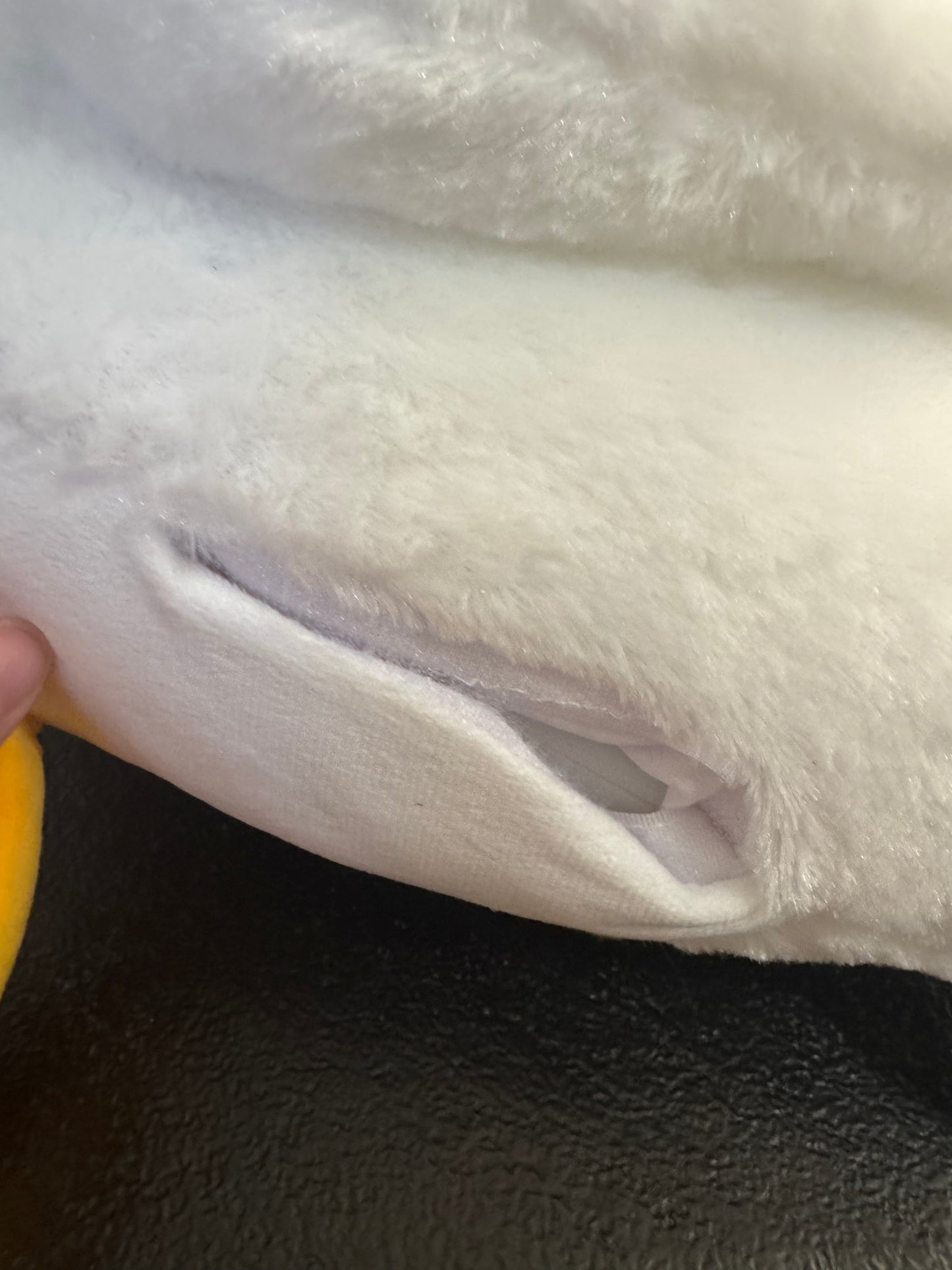 Peluche veilleuse cygne lumineux à LED multicolores (40 cm)