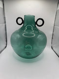 Vase en verre vert  — Amadeus (H 16,5 cm)