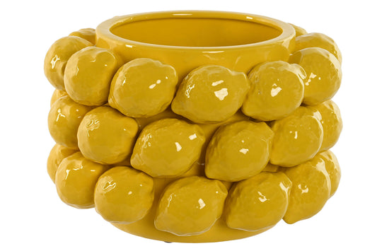 cache pot citron