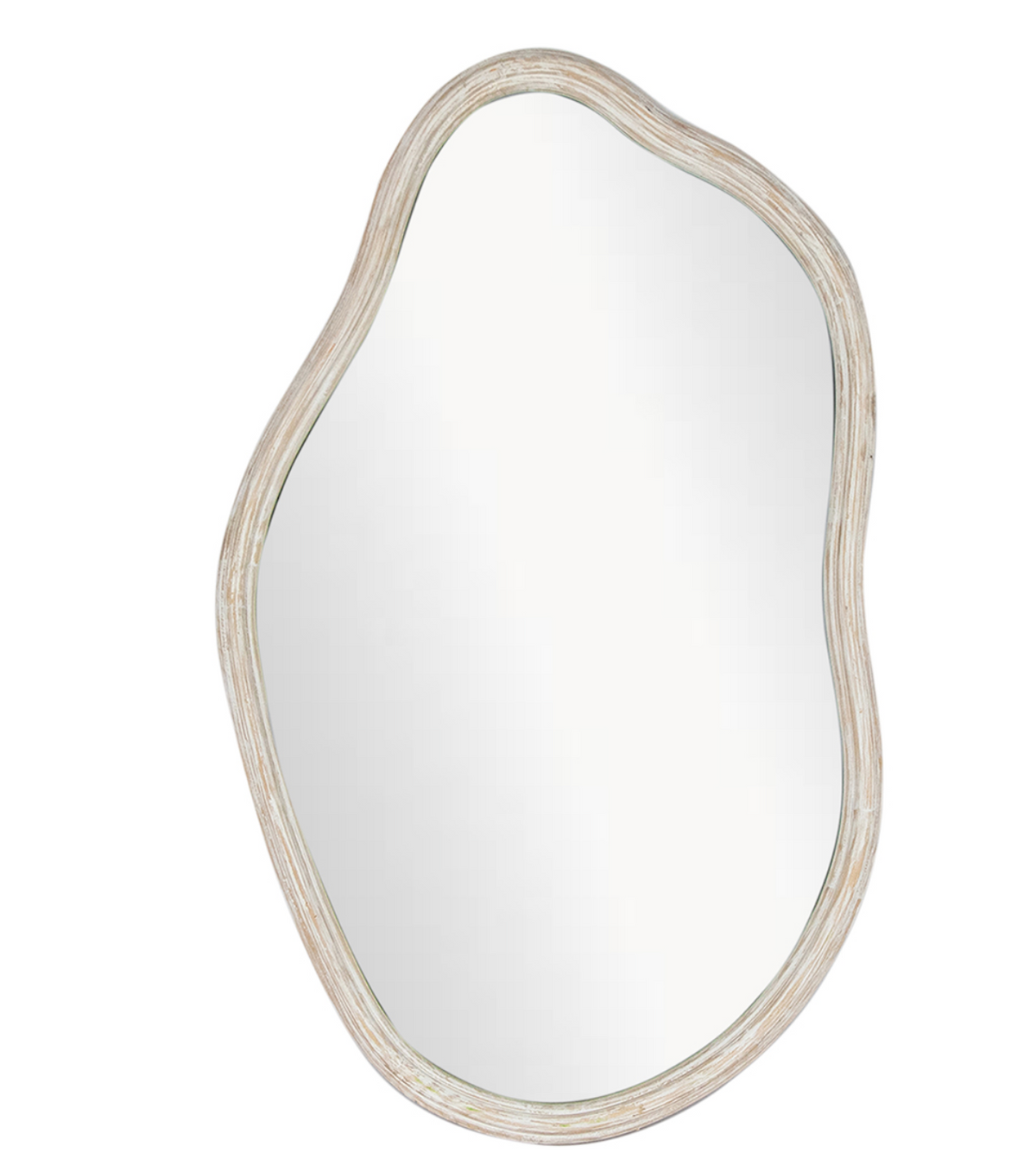 miroir organique blanc